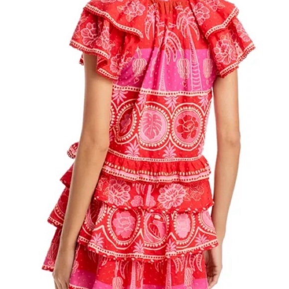 Farm Rio Summer Sunrise Blouse and Skirt Set S - Picture 4 of 16